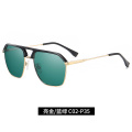 flat top rectangle 2020 new arrivals retro fashion polarized shades custom designer luxury sunglasses women men 3340